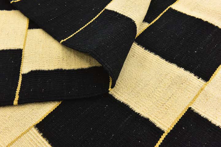 6' x 8' Hand Woven Kilim Modern Wool Rug