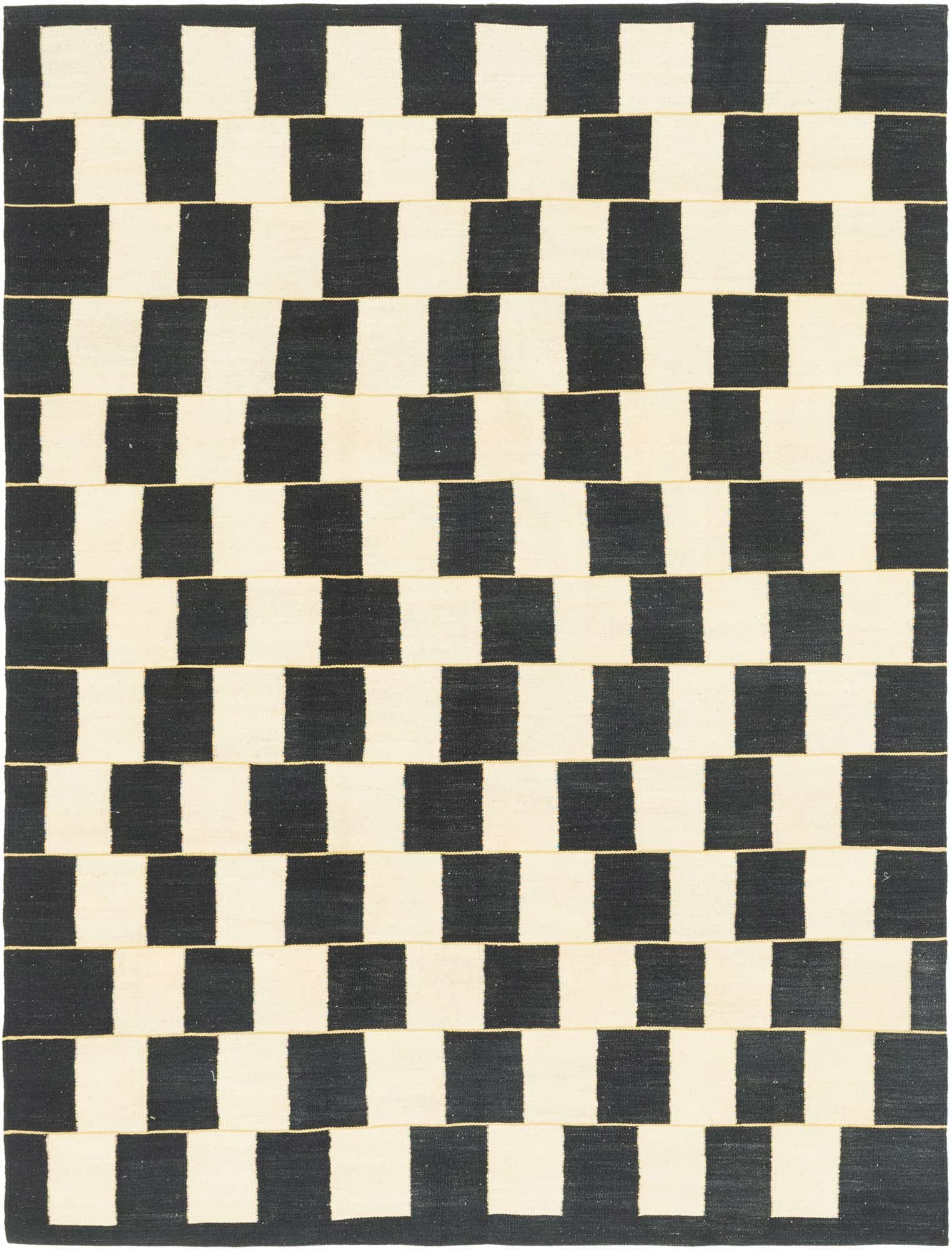 6' x 8' Hand Woven Kilim Modern Wool Rug