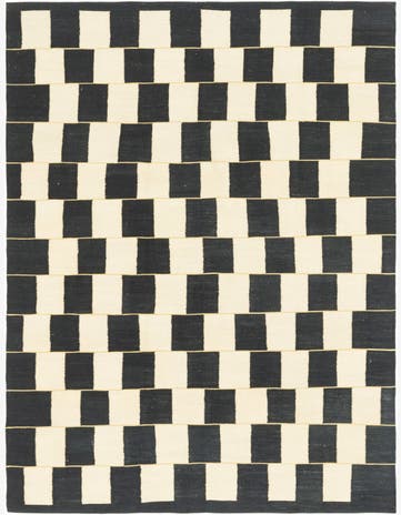 6' x 8' Hand Woven Kilim Modern Wool Rug