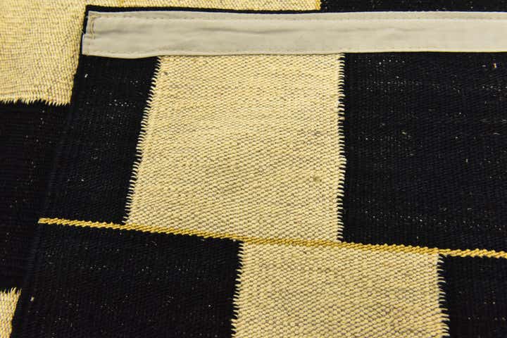 6' x 7' 7 Hand Woven Kilim Modern Wool Rug