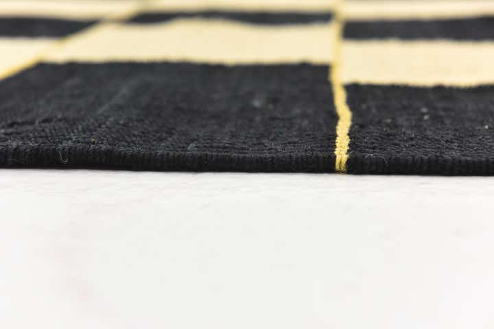 6' x 7' 7 Hand Woven Kilim Modern Wool Rug