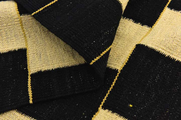 6' x 7' 7 Hand Woven Kilim Modern Wool Rug