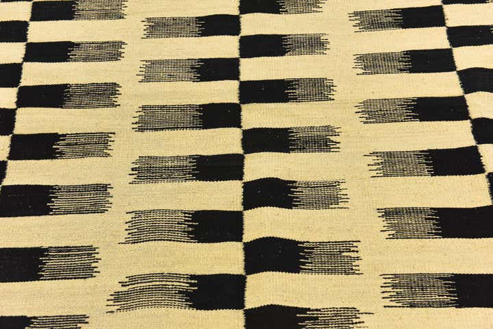 6' x 8' Hand Woven Kilim Modern Wool Rug