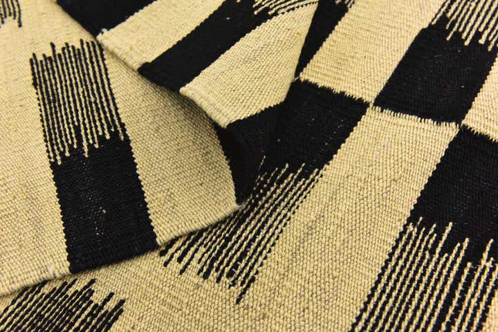 6' x 8' Hand Woven Kilim Modern Wool Rug