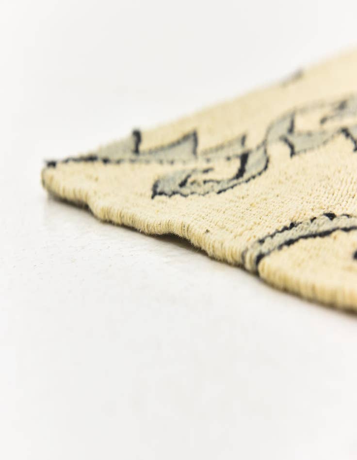 Detail image of 6' x 7' 9  Hand Woven Kilim Modern Wool Rug