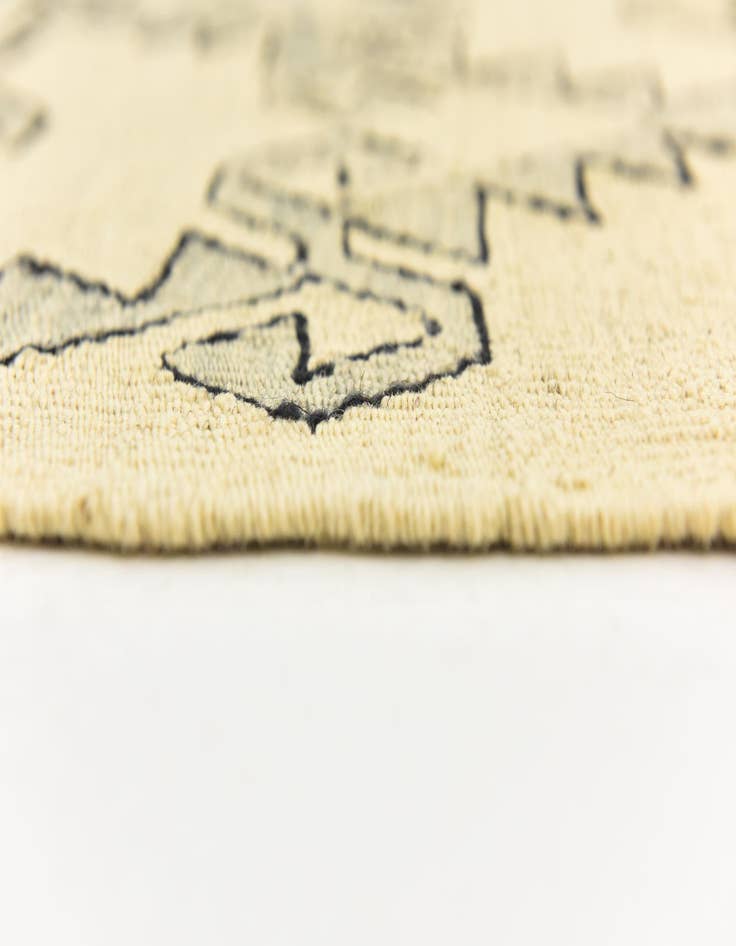 Detail image of 6' x 7' 9  Hand Woven Kilim Modern Wool Rug