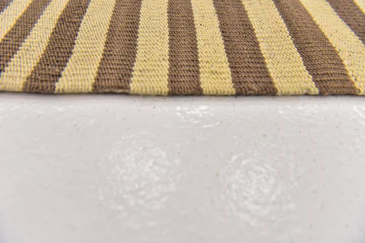 4' 2 x 5' 9 Hand Woven Kilim Modern Wool Rug