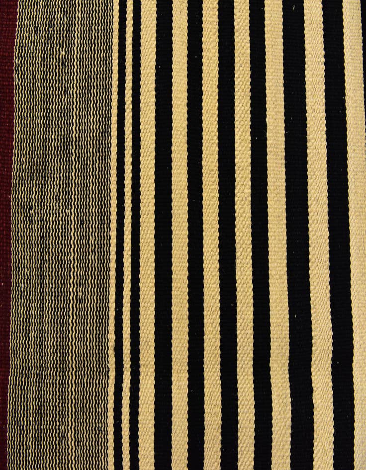 Detail image of 4' 3 x 5' 9  Hand Woven Kilim Modern Wool Rug