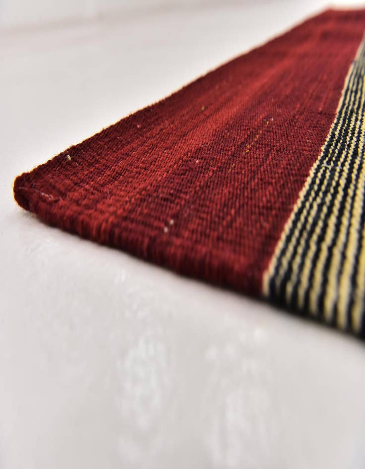 Detail image of 4' 3 x 5' 9  Hand Woven Kilim Modern Wool Rug