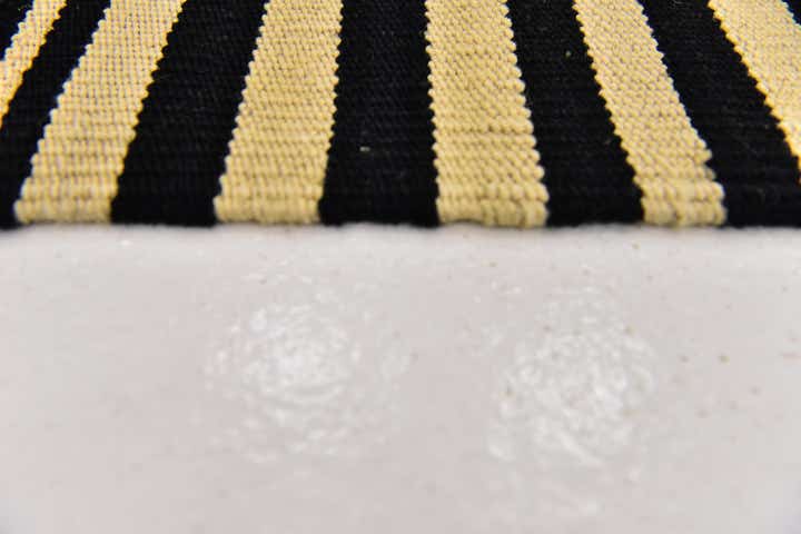 4' 3 x 5' 9 Hand Woven Kilim Modern Wool Rug