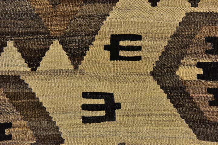 5' 5 x 7' Hand Woven Kilim Modern Wool Rug