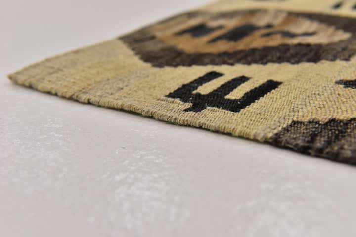 5' 5 x 7' Hand Woven Kilim Modern Wool Rug