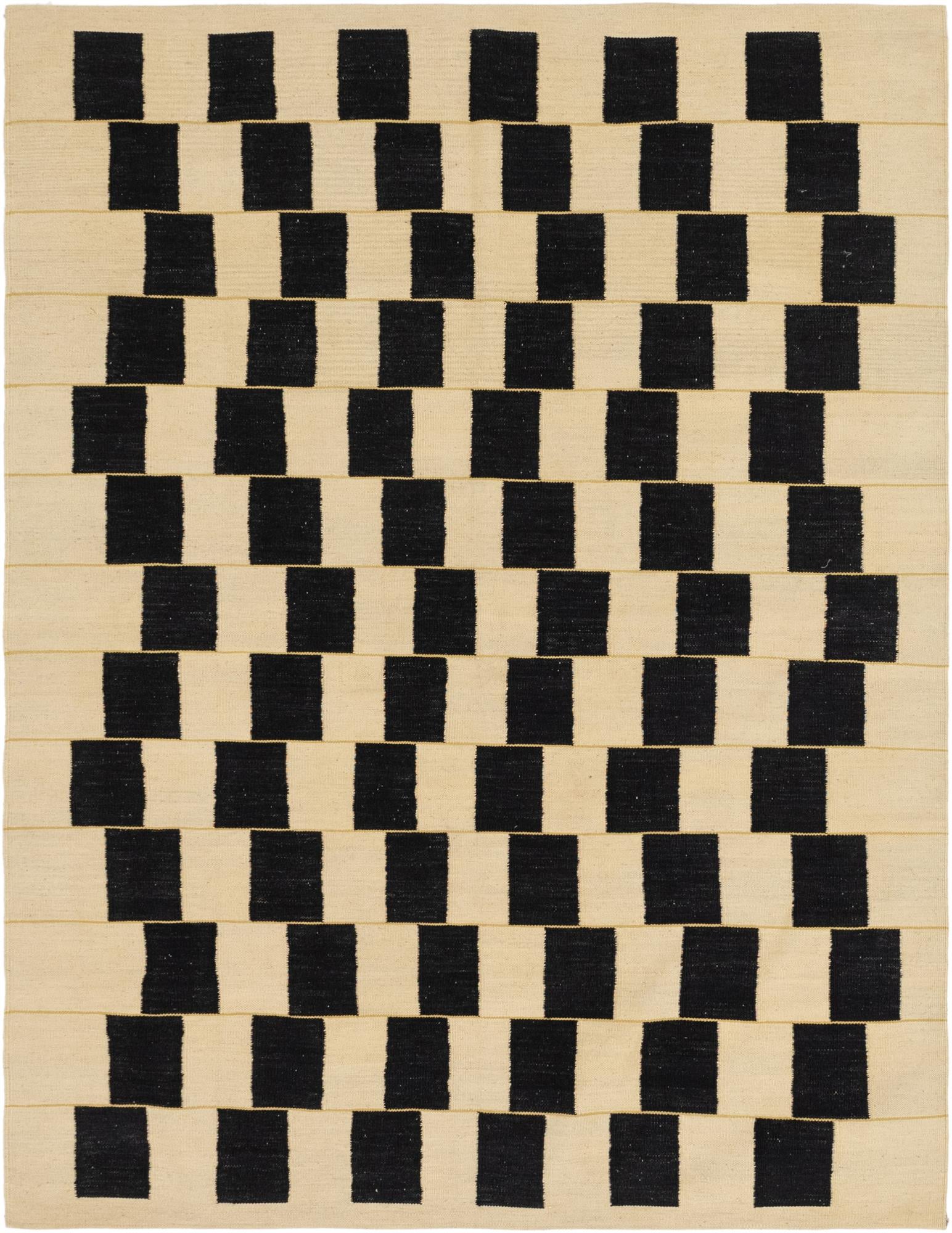 5' 10 x 7' 10 Hand Woven Kilim Modern Wool Rug