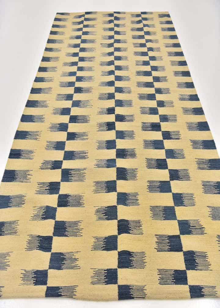 6' x 7' 10 Hand Woven Kilim Modern Wool Rug