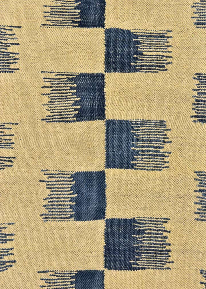 6' x 7' 10 Hand Woven Kilim Modern Wool Rug