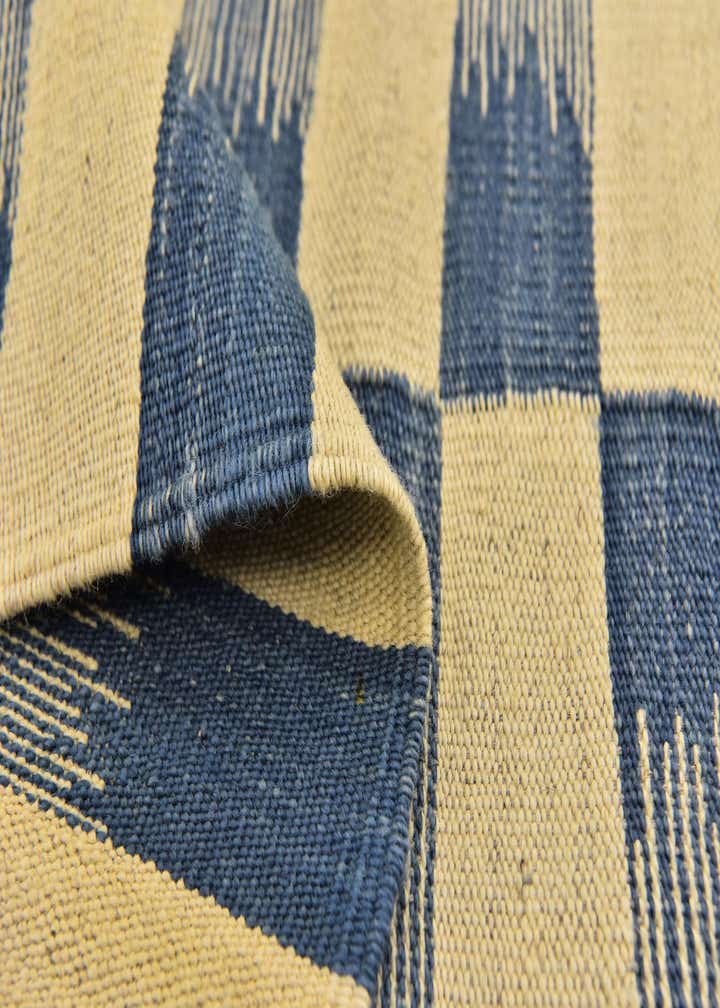 6' x 7' 10 Hand Woven Kilim Modern Wool Rug