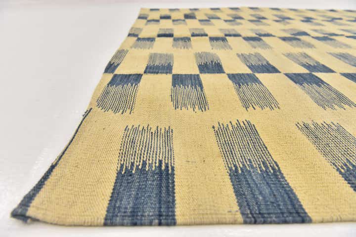 6' x 7' 8 Hand Woven Kilim Modern Wool Rug