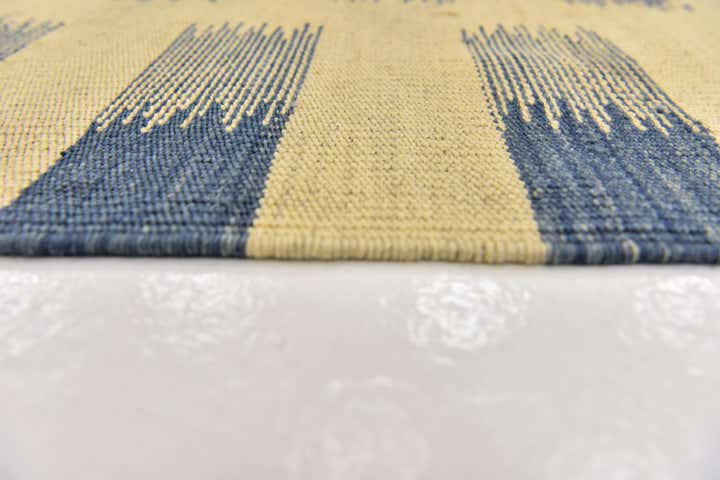 6' x 7' 8 Hand Woven Kilim Modern Wool Rug