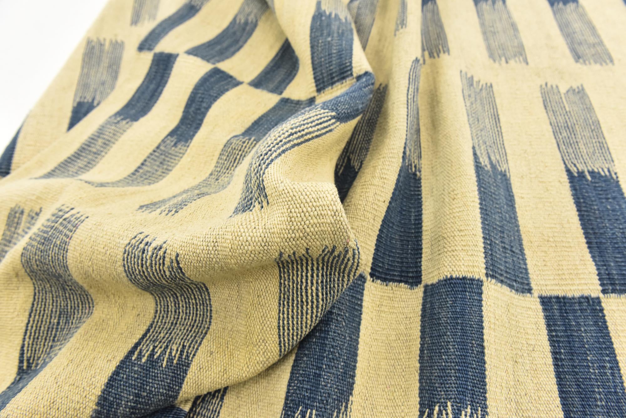 8' 4 x 11' Hand Woven Kilim Modern Wool Rug
