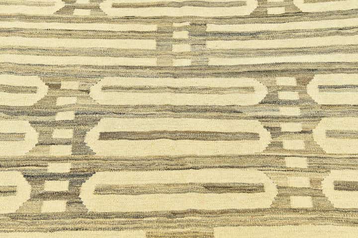 5' 10 x 7' 9 Hand Woven Kilim Modern Wool Rug