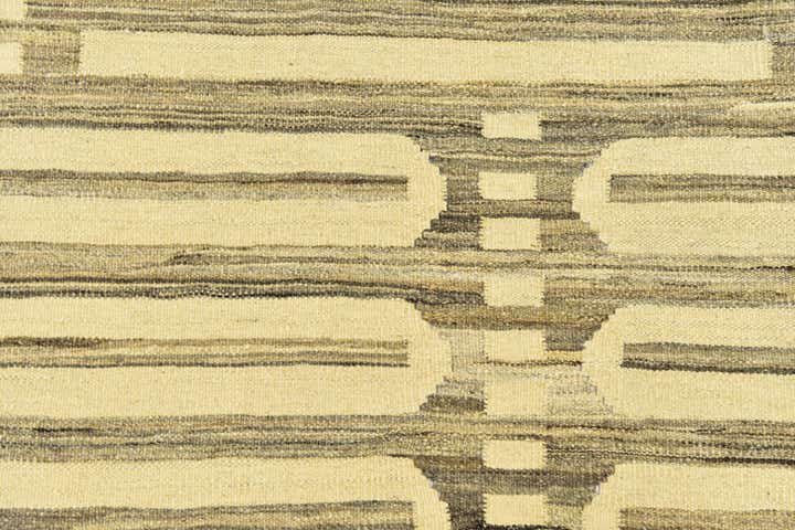 5' 10 x 7' 9 Hand Woven Kilim Modern Wool Rug