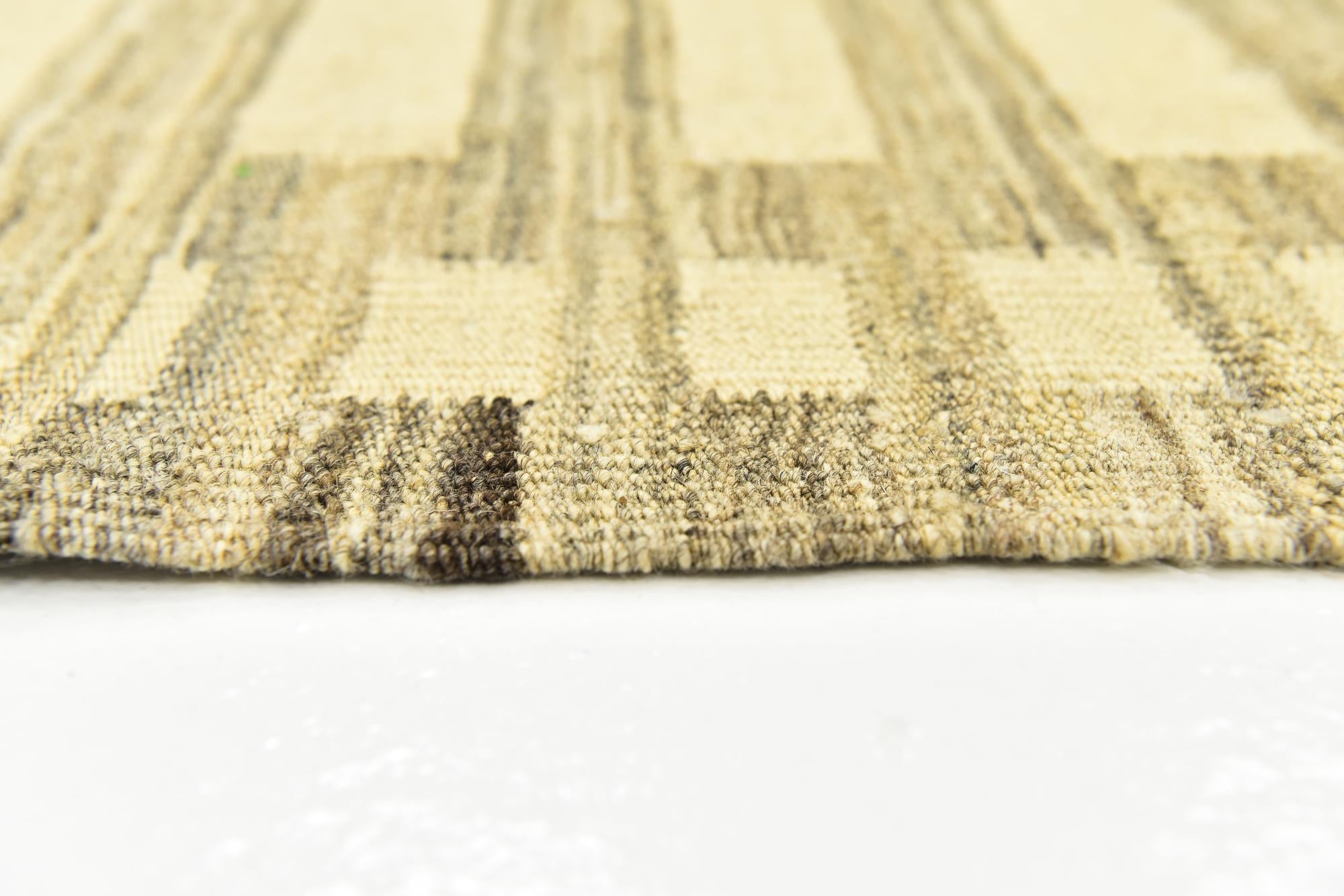 5' 10 x 7' 9 Hand Woven Kilim Modern Wool Rug