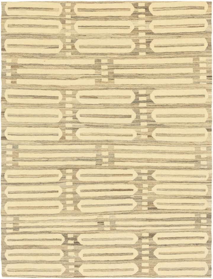 5' 10 x 7' 9 Hand Woven Kilim Modern Wool Rug