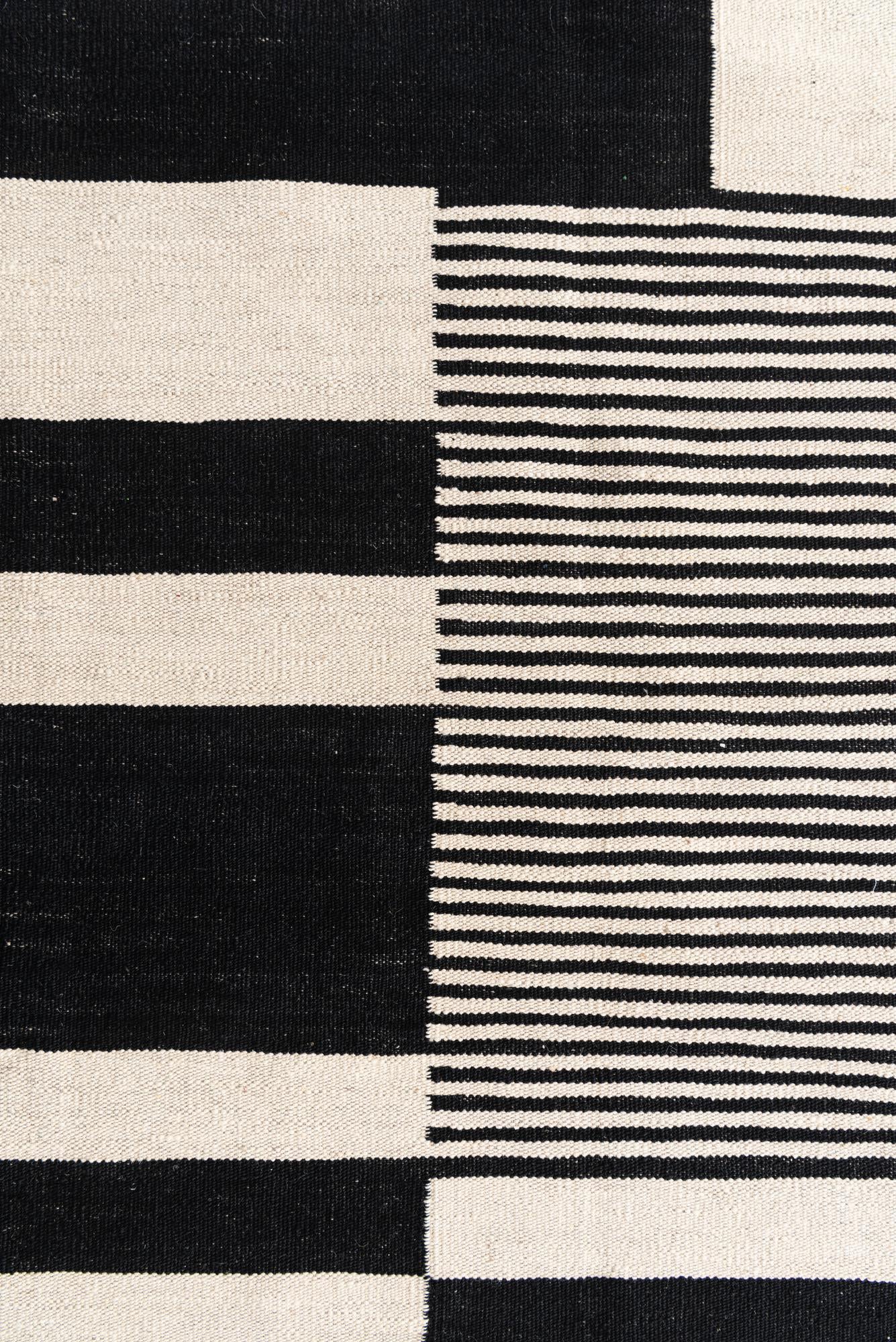 5' 8 x 7' 9 Hand Woven Kilim Modern Wool Rug