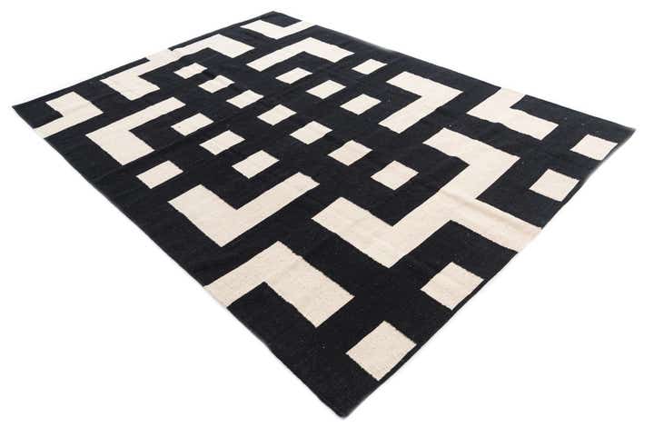 5' 9 x 7' 10 Hand Woven Kilim Modern Wool Rug