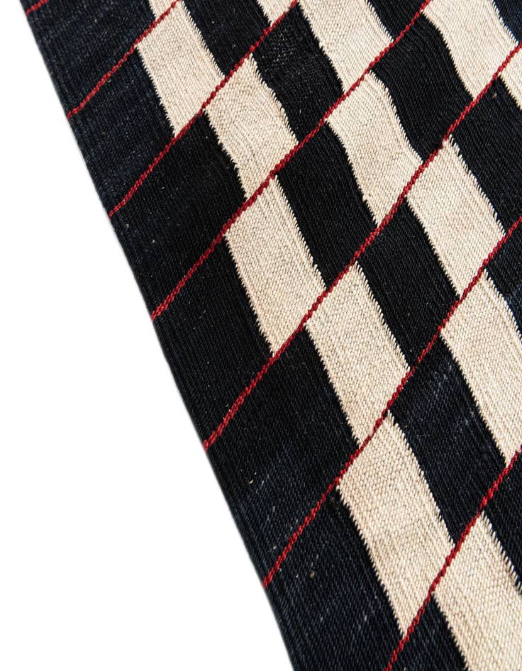 Detail image of 5' x 6' 3  Hand Woven Kilim Modern Wool Rug