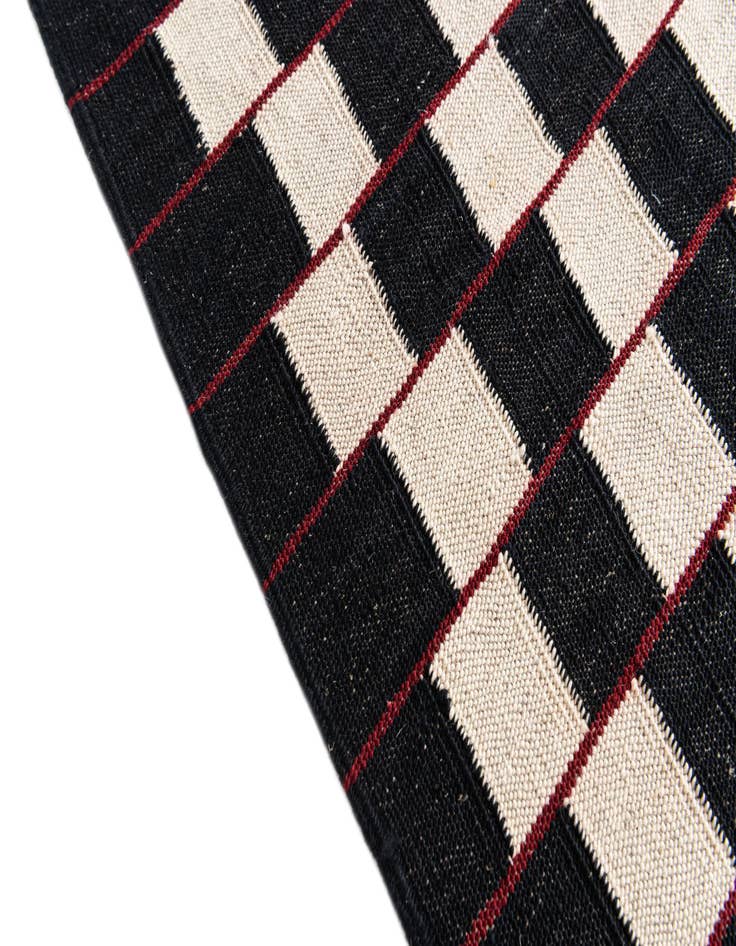 Detail image of 5' x 6' 4  Hand Woven Kilim Modern Wool Rug