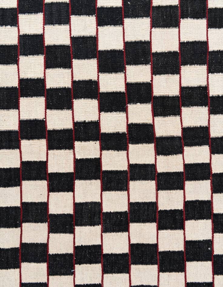 Detail image of 5' x 6' 4  Hand Woven Kilim Modern Wool Rug