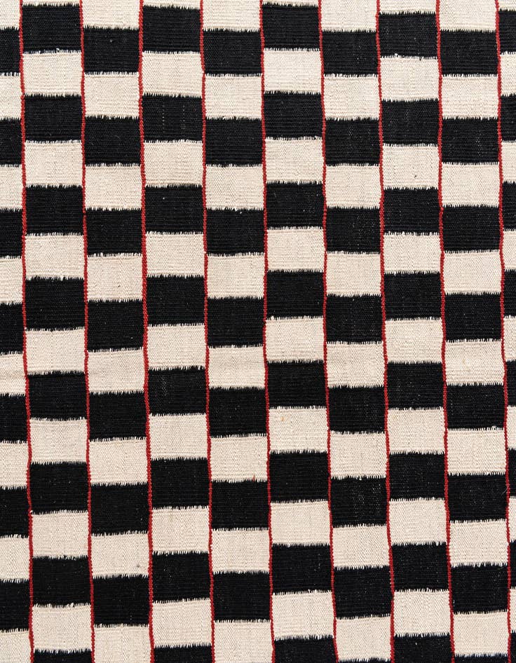 Detail image of 5' x 6' 4  Hand Woven Kilim Modern Wool Rug