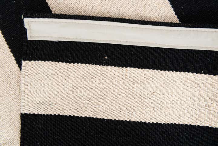 6' 7 x 9' 9 Hand Woven Kilim Modern Wool Rug