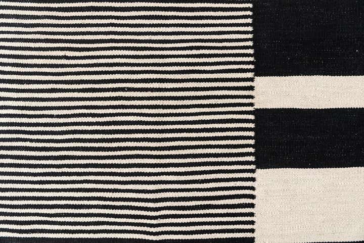 5' 7 x 7' 9 Hand Woven Kilim Modern Wool Rug