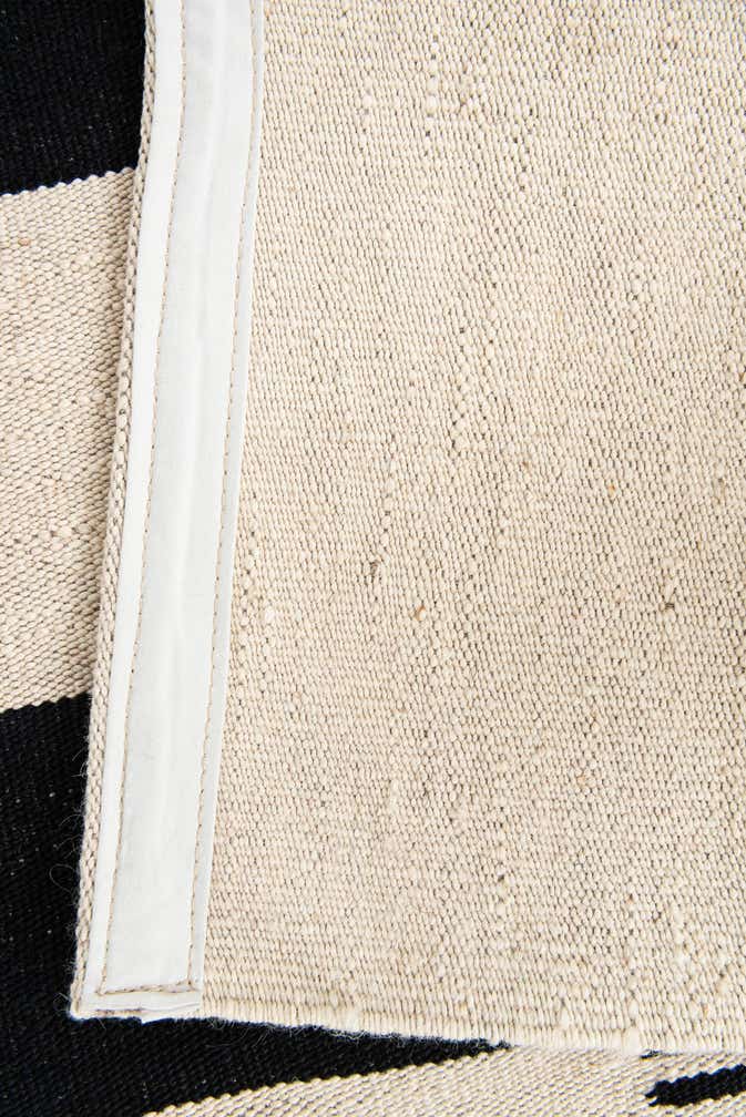 5' 7 x 7' 9 Hand Woven Kilim Modern Wool Rug