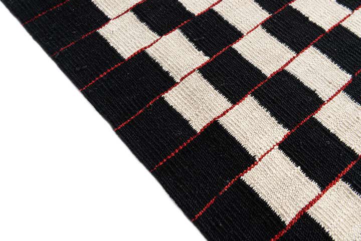 5' 9 x 7' 8 Hand Woven Kilim Modern Wool Rug