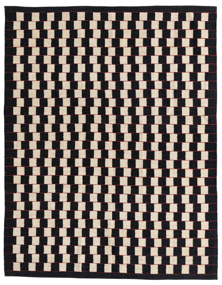 Detail image of 5' 9 x 7' 8 Hand Woven Kilim Modern Wool Rug