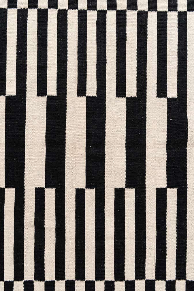 5' 8 x 7' 7 Hand Woven Kilim Modern Wool Rug