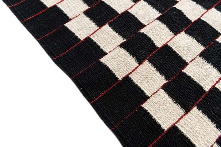 5' 10 x 7' 6 Hand Woven Kilim Modern Wool Rug