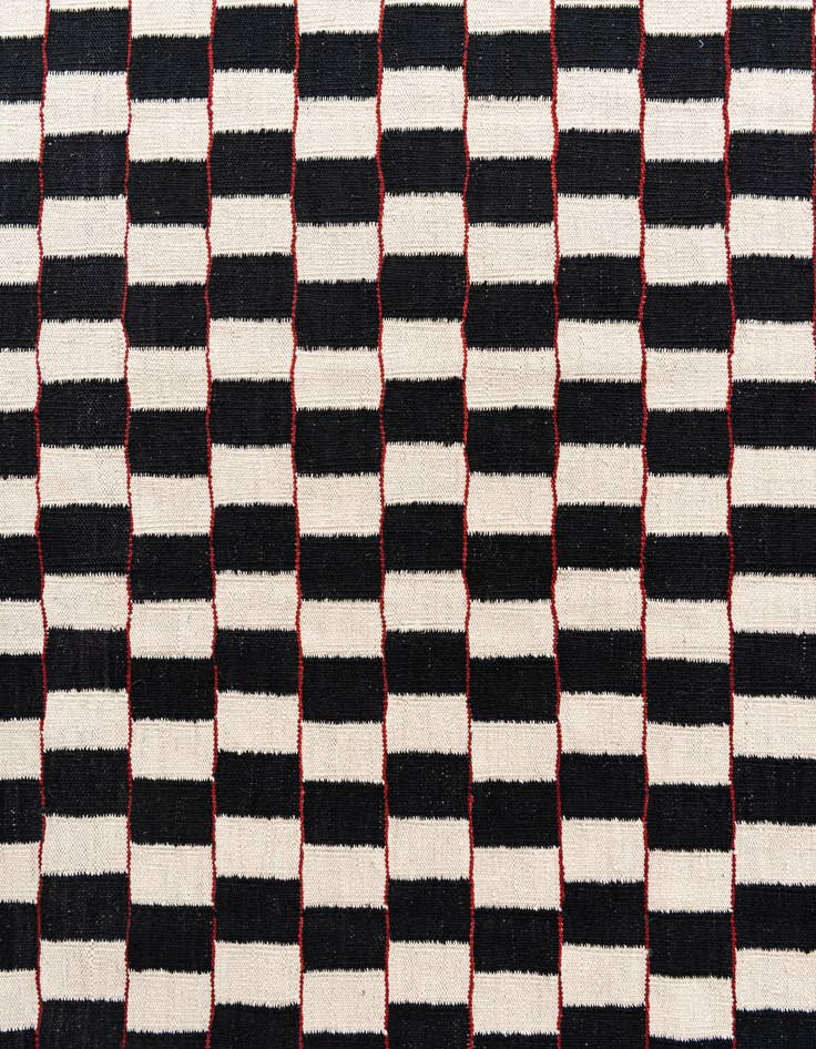 Detail image of 5' 7 x 7' 8  Hand Woven Kilim Modern Wool Rug
