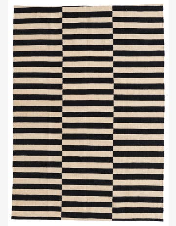 3' 1 x 5' 9 Hand Woven Kilim Modern Wool Rug