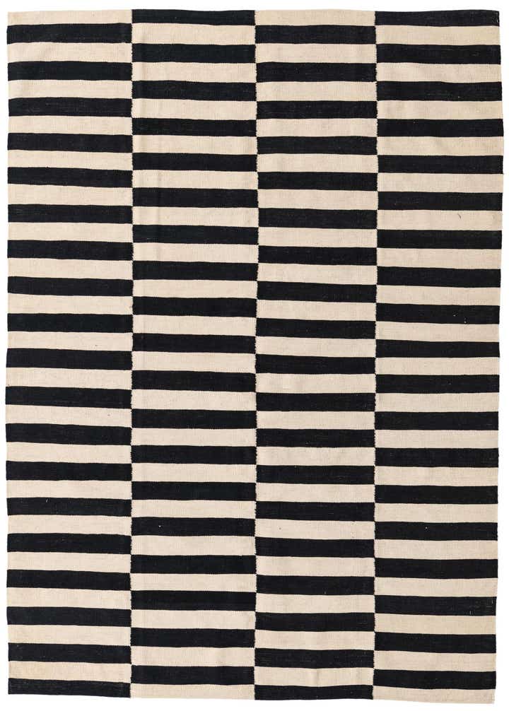 5' 7 x 7' 9 Hand Woven Kilim Modern Wool Rug