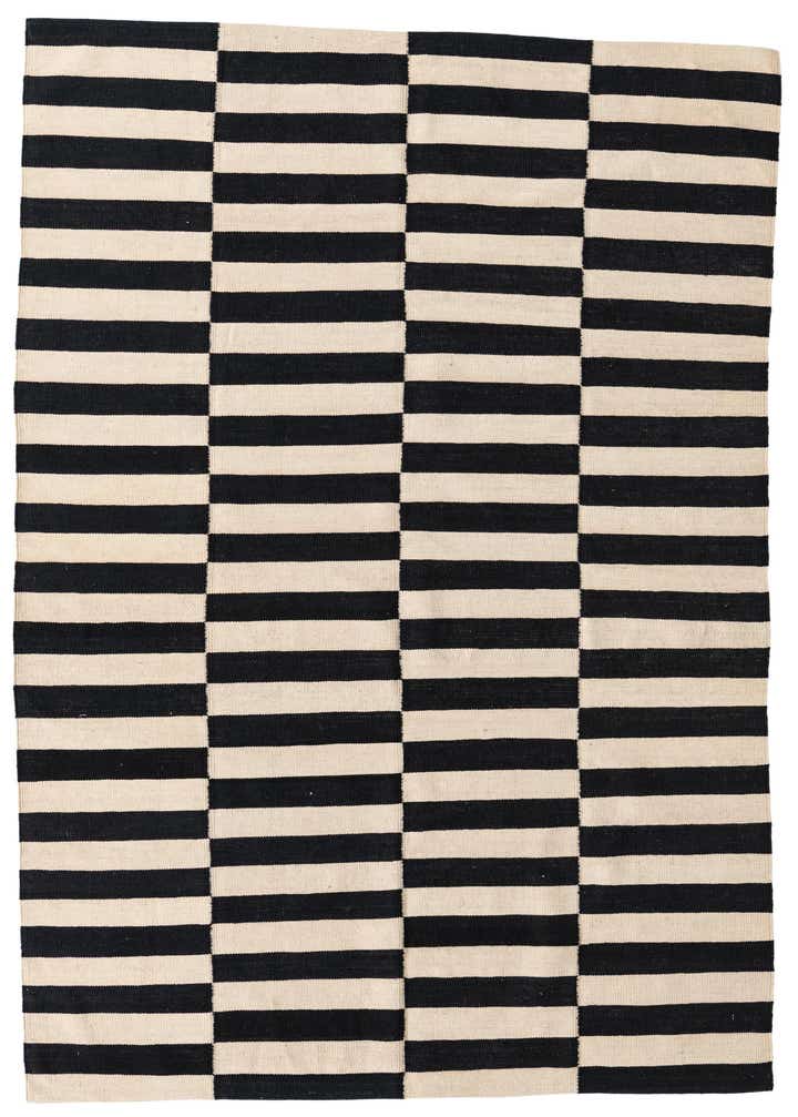 5' 6 x 7' 9 Hand Woven Kilim Modern Wool Rug