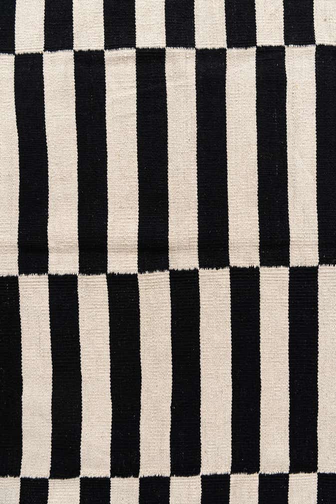 5' 7 x 7' 9 Hand Woven Kilim Modern Wool Rug