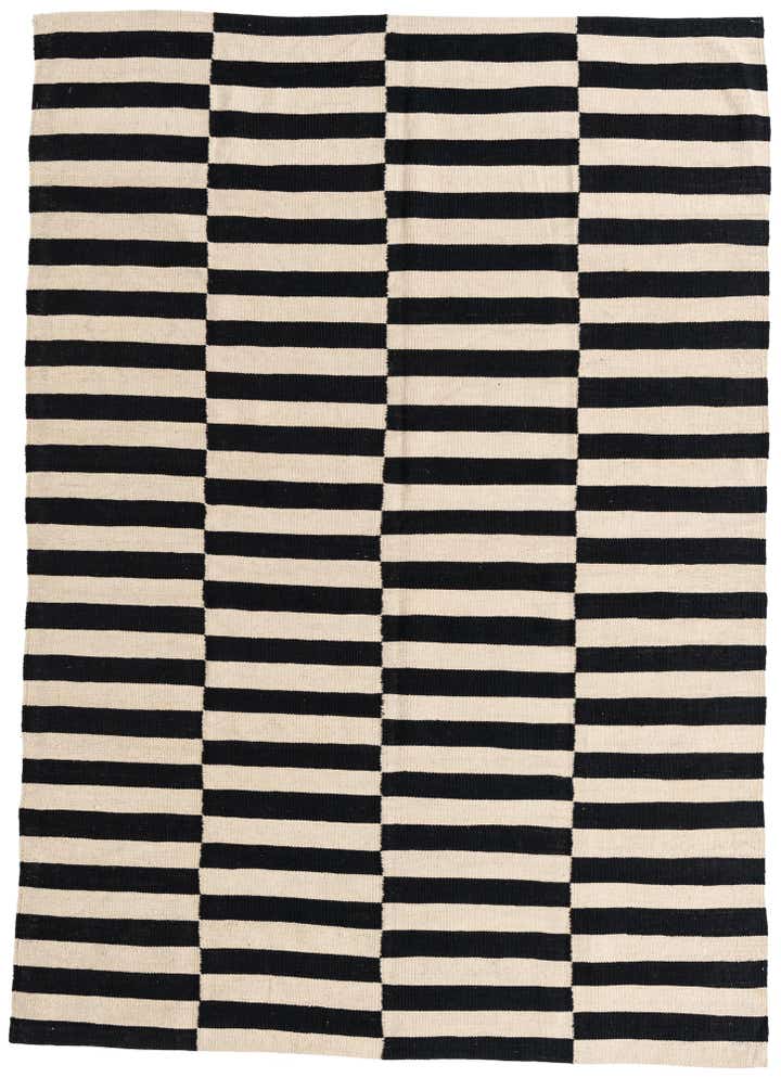 5' 7 x 7' 9 Hand Woven Kilim Modern Wool Rug