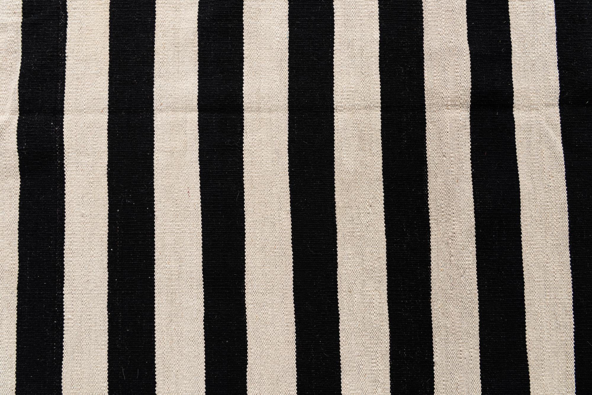 8' 3 x 11' Hand Woven Kilim Modern Wool Rug