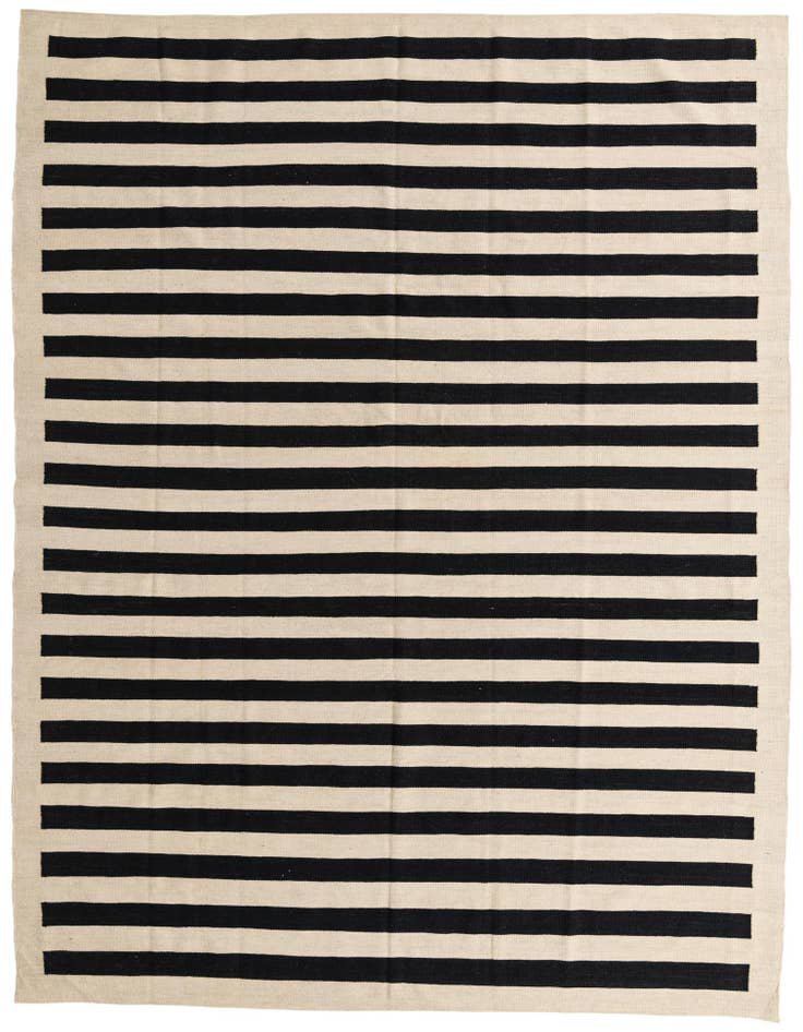 Detail image of 8' 3 x 11' Hand Woven Kilim Modern Wool Rug