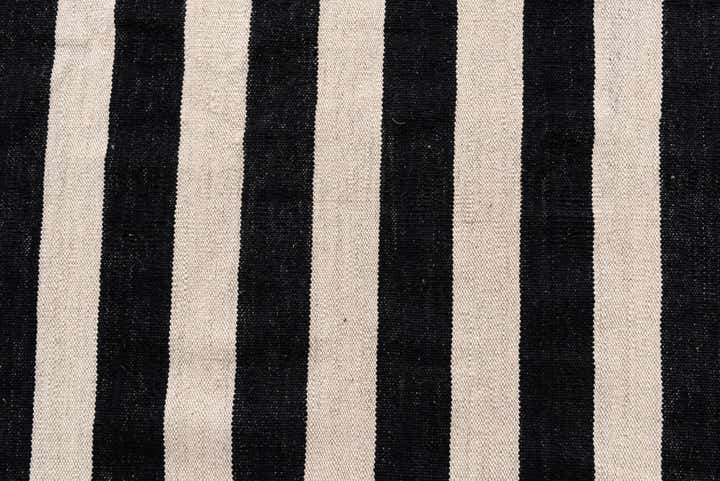 6' 7 x 9' 7 Hand Woven Kilim Modern Wool Rug