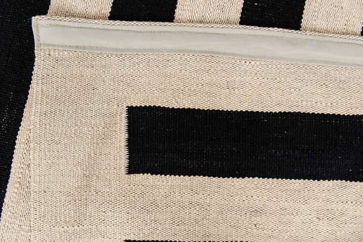 6' 8 x 9' 10 Hand Woven Kilim Modern Wool Rug